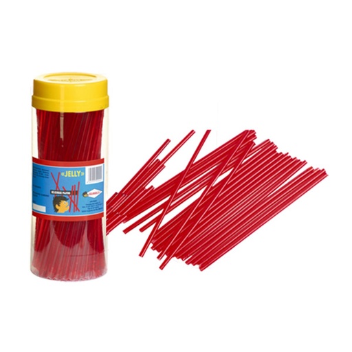 [8422201000702] Jelly cañita fresa grande 160 ud Golmasa