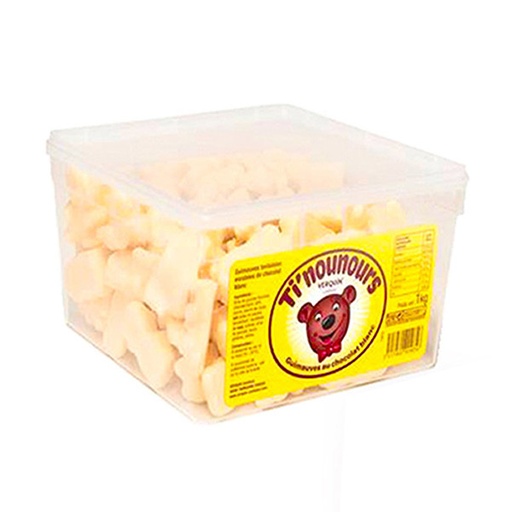 [3517460904856] OSITOS CHOCOLATE BLANCO 85 UDS AGRUCONF
