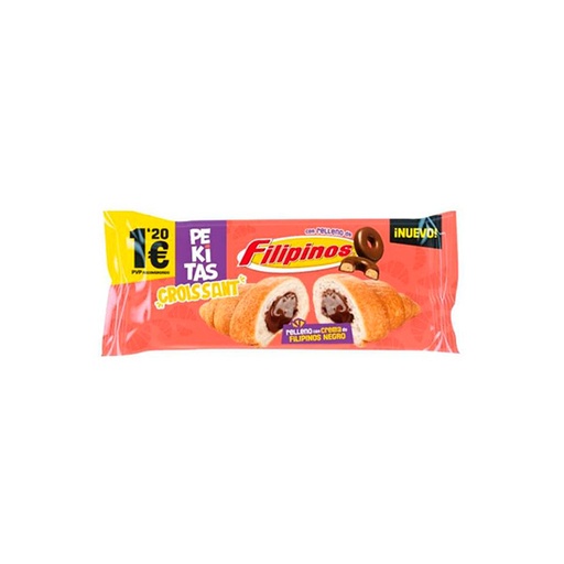 [18434532661443] Croissant Pekitas Filipinos negro 1.20€  65 g (8 ud)