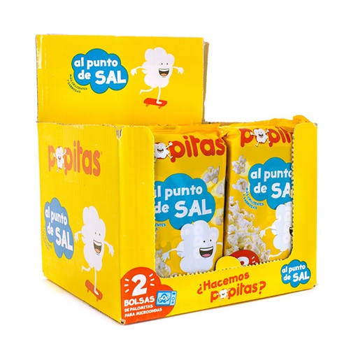 [18410573105733] Popitas al punto de sal 2 x 100 g (12 ud)