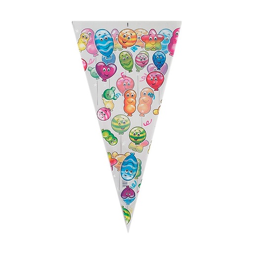 [8435038500208] Bolsa cono mediana (25 x 50 cm) 100 ud  Kadisa