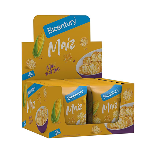 [8423207207140] TORTITAS DE MAIZ NACKIS 14 U X 25 GR