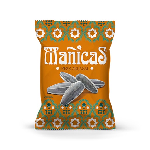 [8421464510409] Pipas Mañicas "Aguasal" 120 g (10 ud)