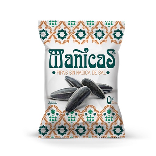 [8421464013665] Pipas Mañicas "No" Saladicas 120 g (10 ud)