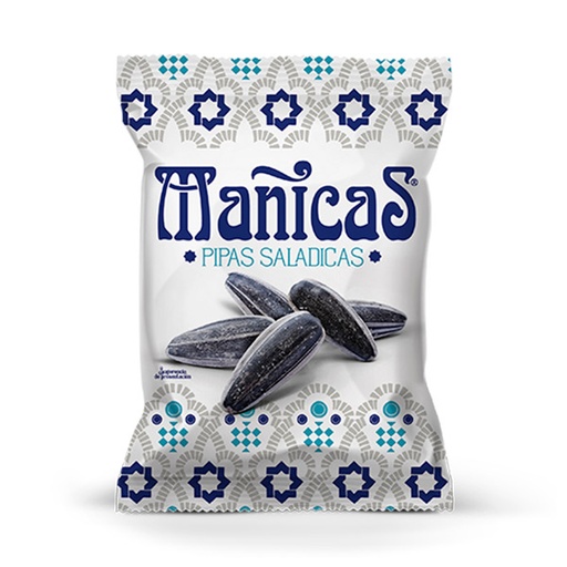 [8421464013658] Pipas Mañicas Saladicas 120 g (10 ud)