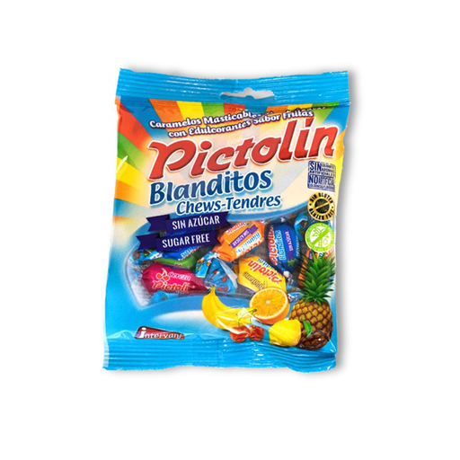 [18413209319160] PICTOLIN BLANDITOS FRUTAS Y NATA S/A SOLAPA 12x65 GR INTERVAN
