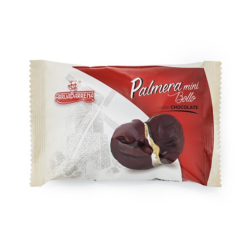[118413760004] Mini palmera bollo recubierta de cacao 50 gr (36 ud)