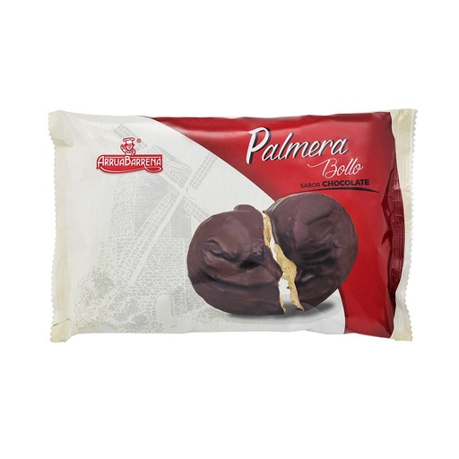 [8413760004536] Palmera bollo recubierta al cacao 150 gr (11 ud) de Arruabarrena