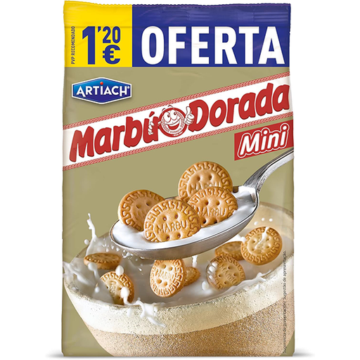 [8436048963462] Mini Marbú Dorada 230 g (6 ud) Artiach