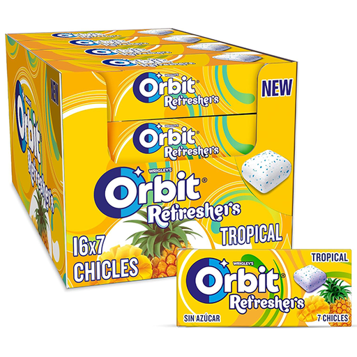 [4009900540513] ORBIT REFRESHERS TROPICAL 16 UD