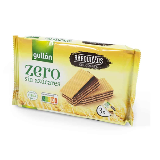 [T6252] Barquillo Choco Zero 180g (12 ud)