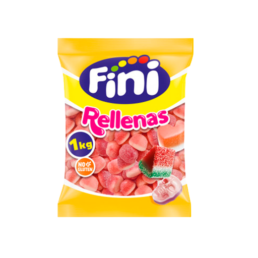 [8410525266959] Besos de azúcar relleno de pectina Fini (1kg)