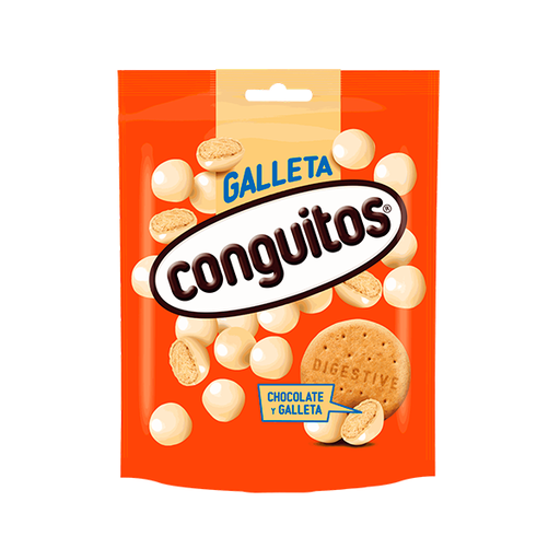 [8410740922166] Conguito galleta blanco 120g (16ud)